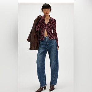 NWOT FREE PEOPLE Women's Caught A Feeling Cardi Top